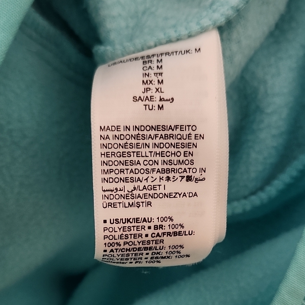 Amazon Essentials Blue Ski Jacket with Full-Length Zipper & High Collar NWOT - Picture 6 of 7